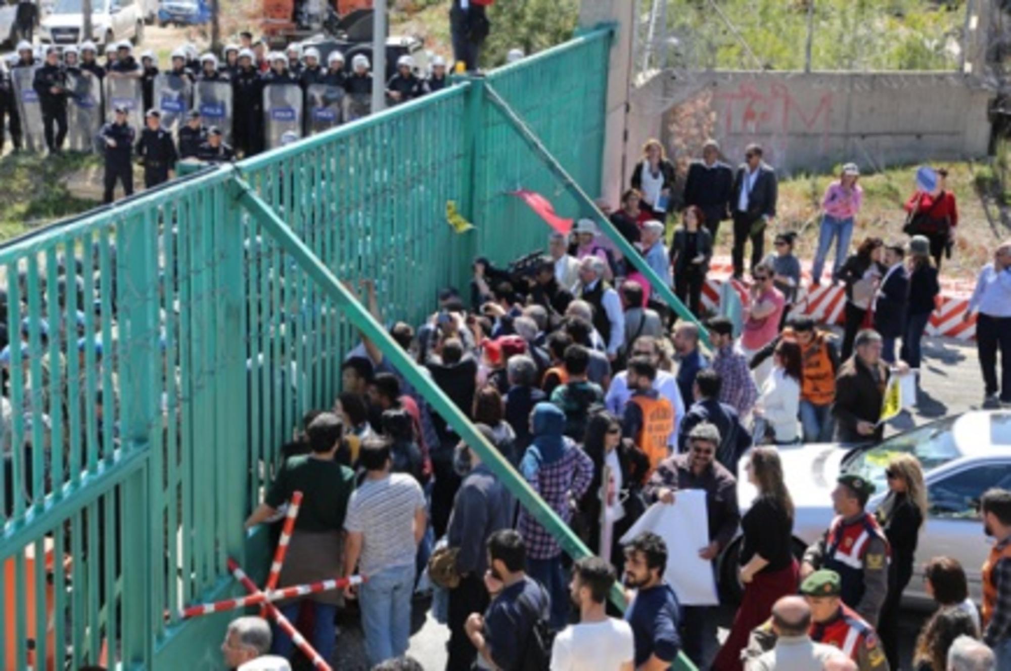 Manifestación antinuclar en Akkuyu, Turquía. 2015